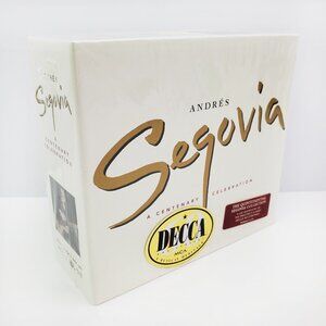 Andres Segovia Centenary Celebration 4 CD Box Set 1994 Classical Guitar Sealed